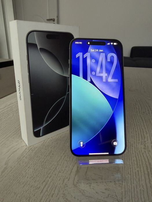 iPhone 16 Pro Max, 256GB, 5G, White Titanium