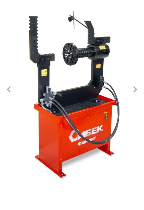 Стенд для правки легкосплавных дисков