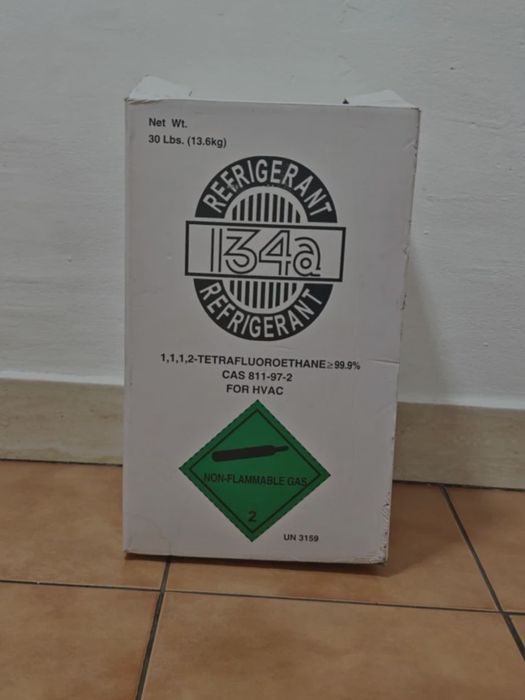 Butelie freon R134a