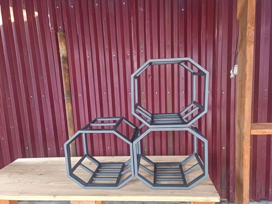 Дровник соты разборные