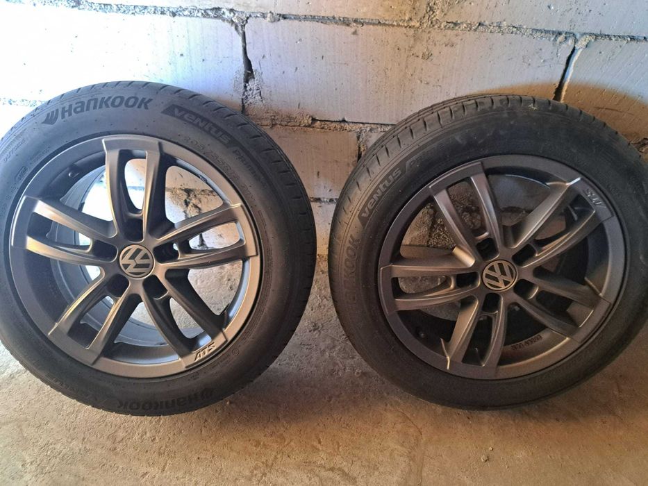 Jante VW + anvelope Hankook