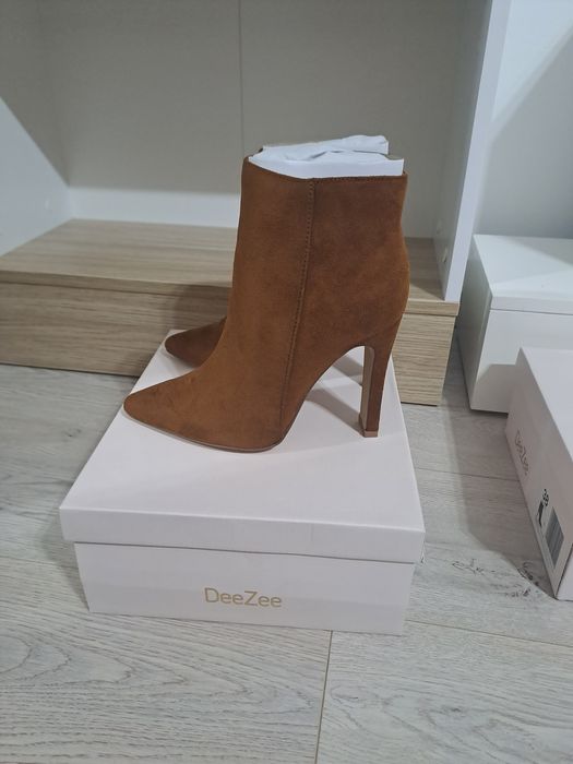 Botine maro elegante