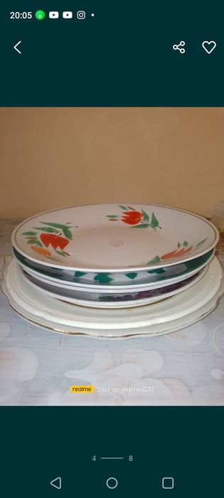 Небольшой красный ковёр 1.70 на 1.20