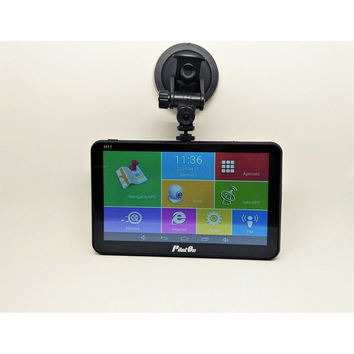 GPS PilotON H11 camera FHD android 16gb discount CURIER 10 lei inclus