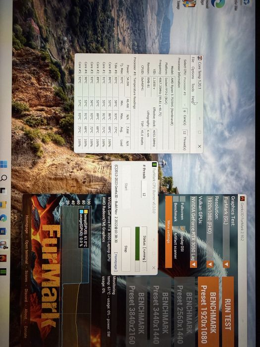 Laptop Gaming Ryzen 5 7535HS | 16GB DDR5 | RTX 3050 | 512SSD