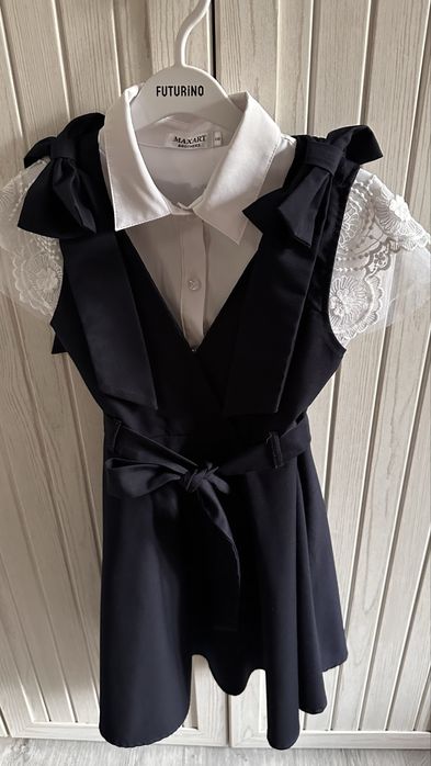 Сарафан школьный на 128см