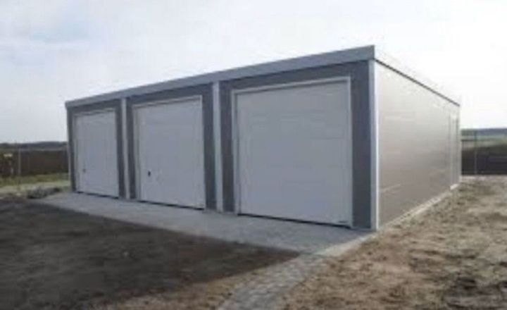 Vand hală metalică 10 m lățime 20 m lungime cu 4 m înălțime din profil