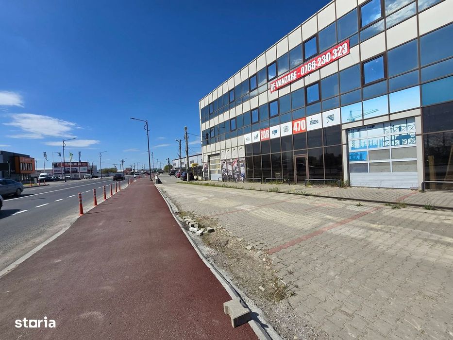 Clădire P+2 , Spații comerciale, Showroom, Spațiu Service