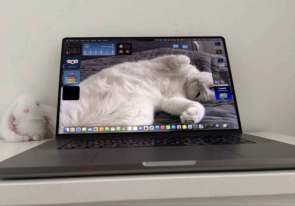 Macbook Pro M1 Pro, 16ГБ / 512SSD / 16’, EAC, полный комплект