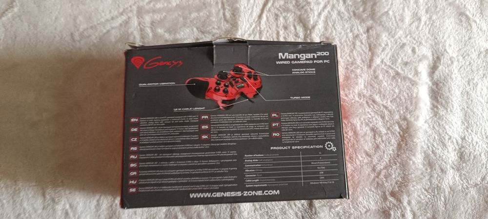 Червен джойстик на genesis