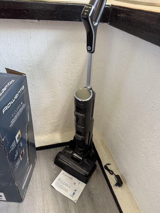 Безжична Вертикална Прахосмукачка за Сухо и Мокро Rowenta X-Clean 4 GZ5037WO 200W и Самопочистване!