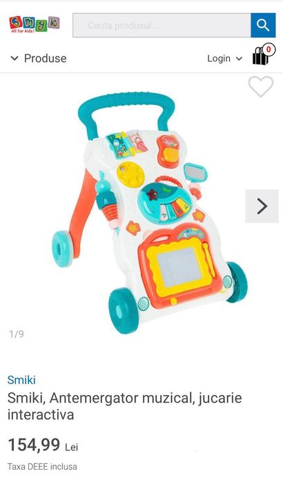 Antemergatorul 3in1 marca Smiki - Nou Sigilat