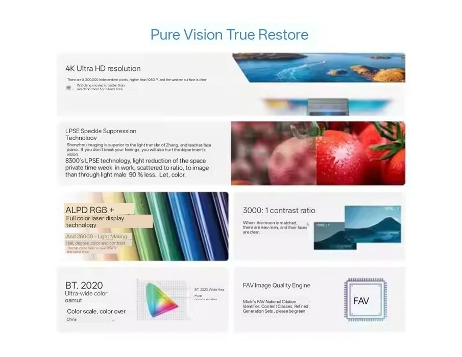 Ультра короткофокусный проектор proektor Appotronics B300 laser TV