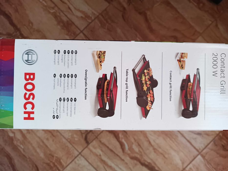 Контактен грил Bosch TCG4104