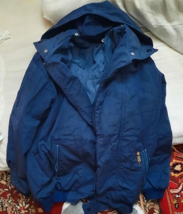 Мужская куртка теплая б/у