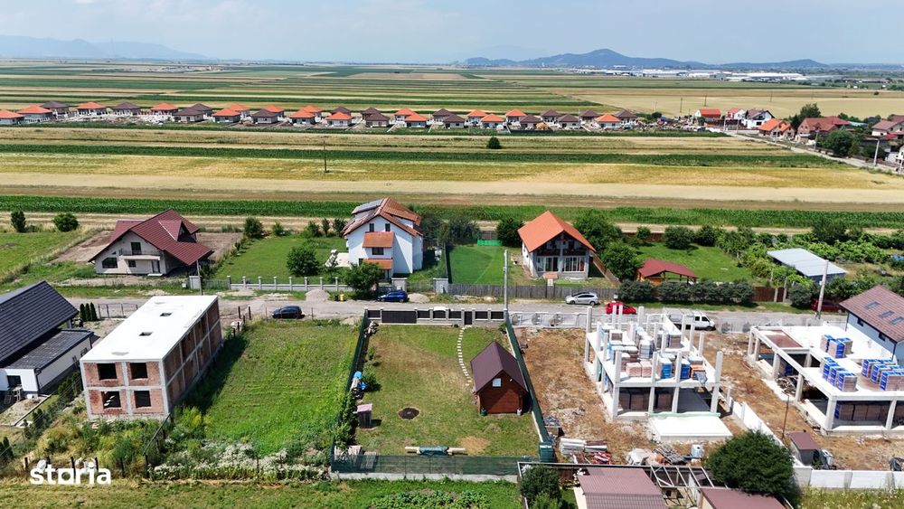 Teren intravilan 609 mp | Împrejmuit | Branșat la utilități | Prejmer