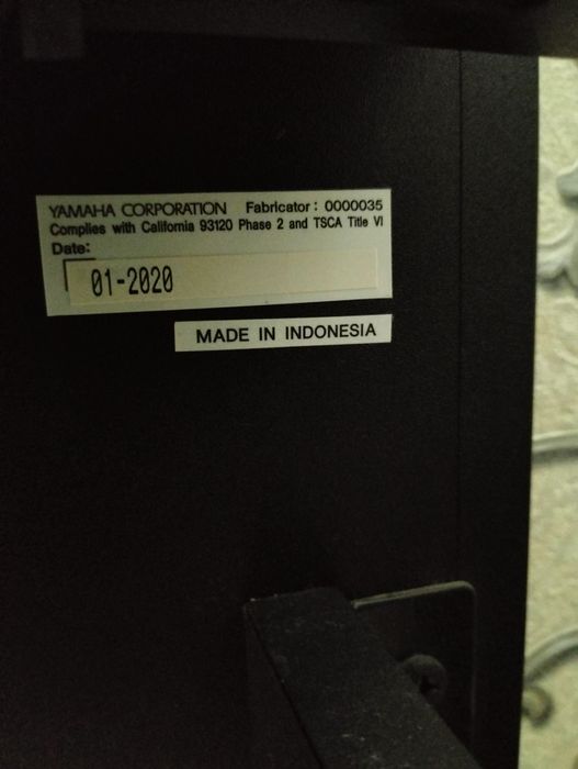 Пианино производство Малайзия