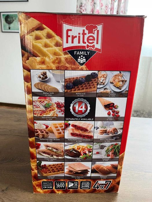 Aparat de vafe combinat Fritel CW2438 4x7