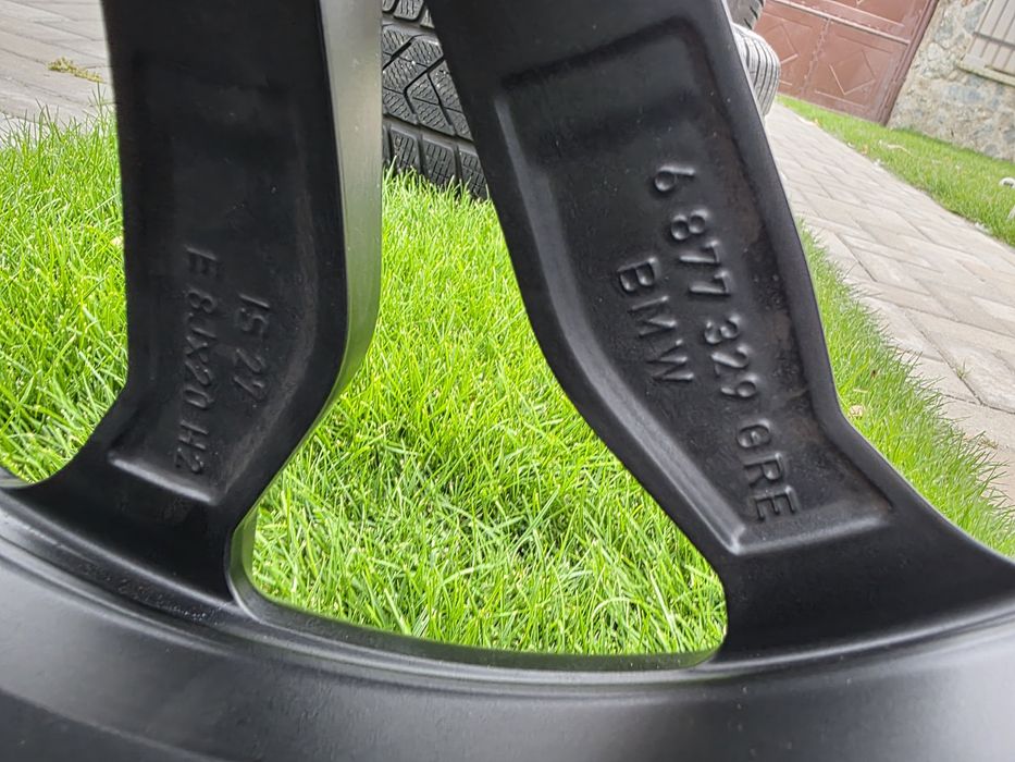 Jante originale BMW R 20 echipate cu cauciucuri de iarna
