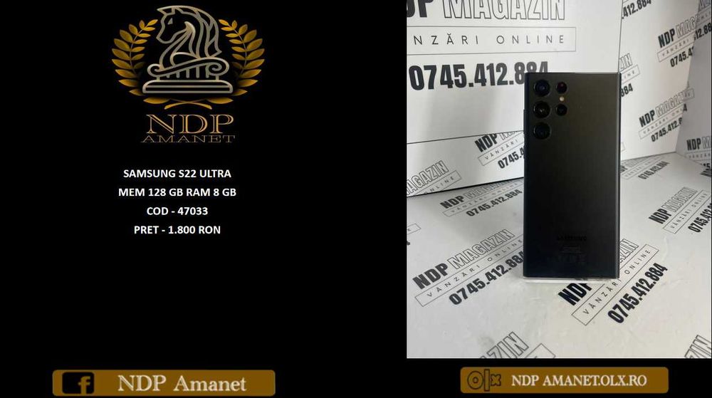 NDP Amanet NON-STOP Bld.Iuliu Maniu 69 SAMSUNG S22 ULTRA (47033)