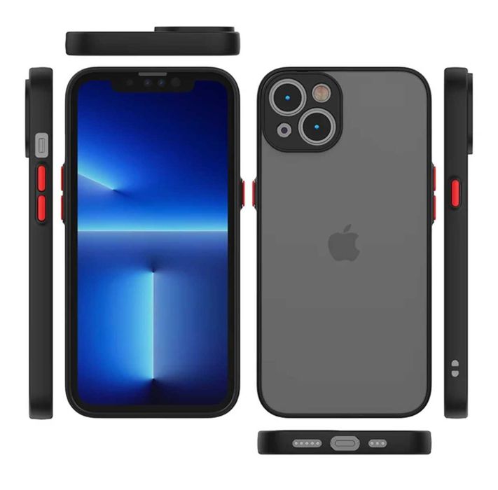 Husa Premium cu protectie la camere pentru iPhone 15 , 15 Pro Max