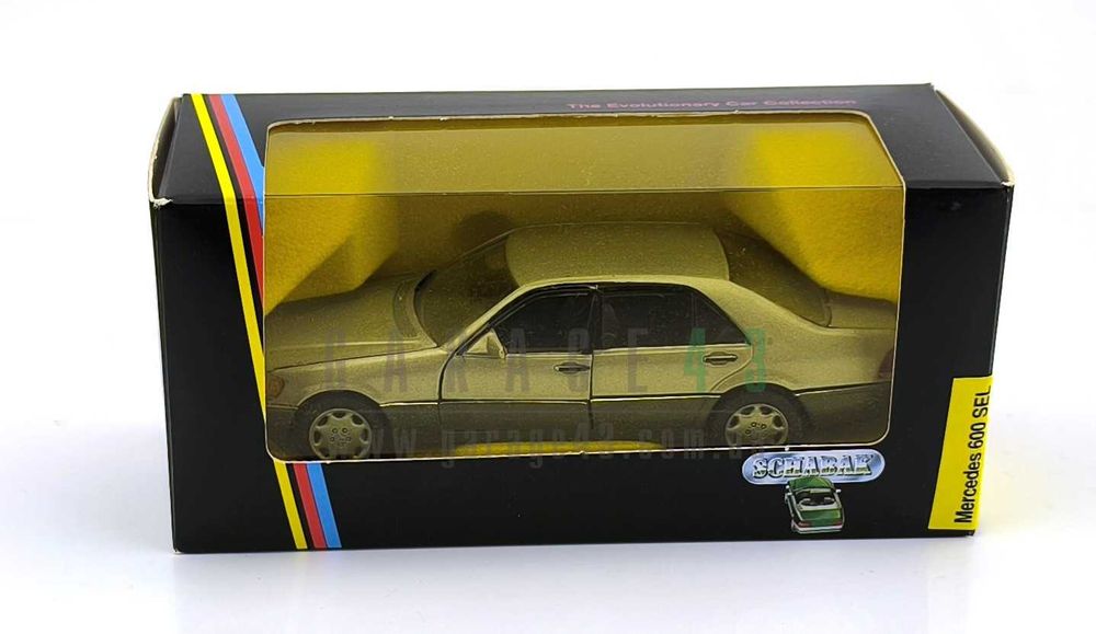 Раритет! Коллекционная модель Mercedes W140 1:43 Schabak