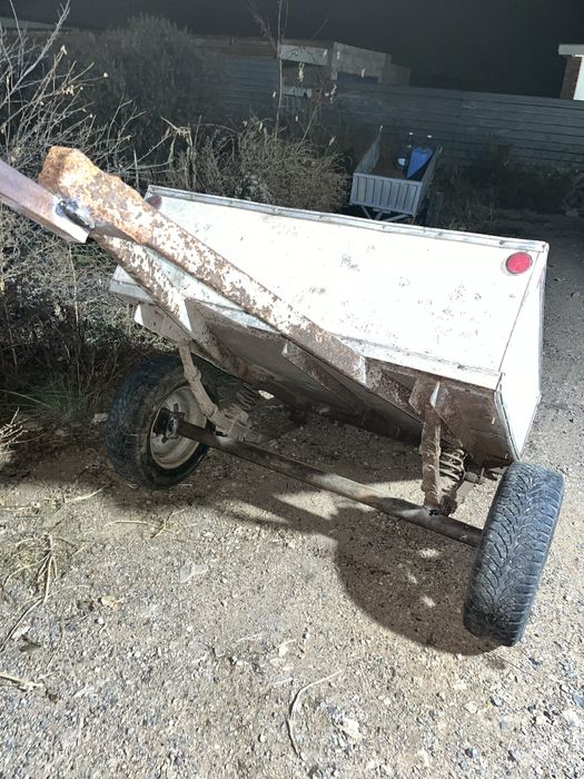 Прицеп самодельный арба тачка