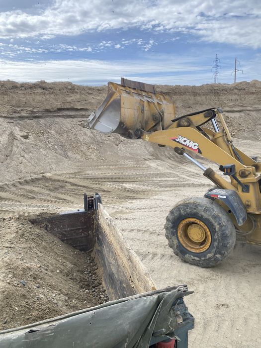 Гравий отсев глина песок щебень