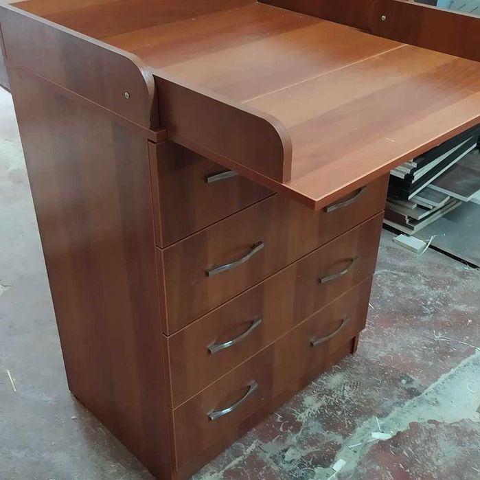 Komod Chester Bollalar uchun mebel massaj stol