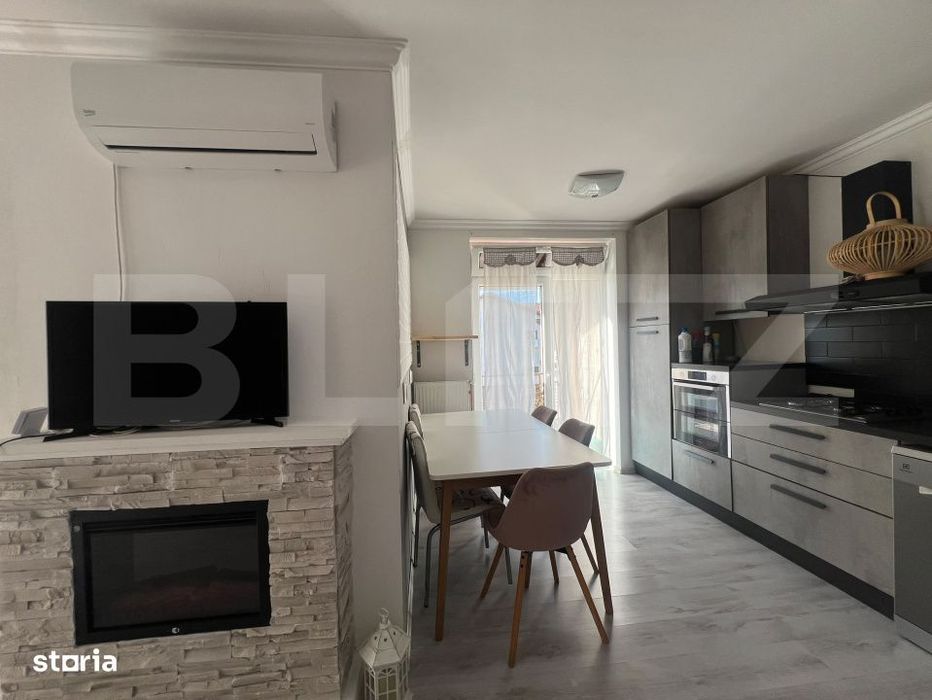 Apartament 3 camere, 75 mp utili/pod 50mp , parcare– Somesului !