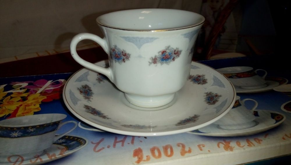 Порцеланов сервиз за кафе 12 части Нов!