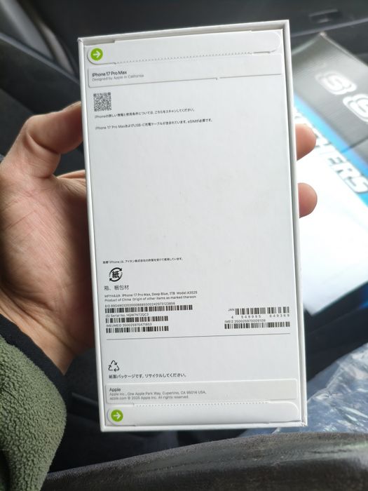 Новый Iphone 17 pro max 1Tb