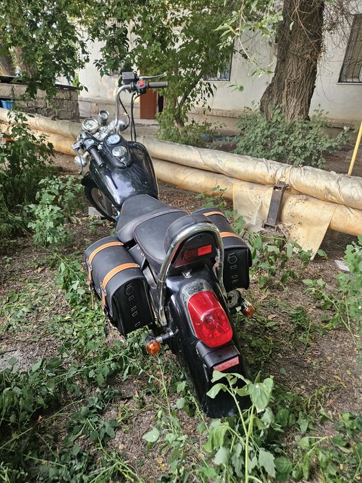 Мотоцикл в хорошем состоянии