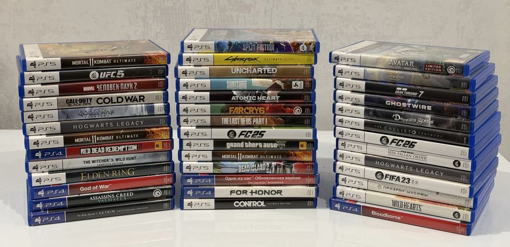 Продам Игры для Playstation 5 и playstation 4. Ps5, Ps4. Почти новые
