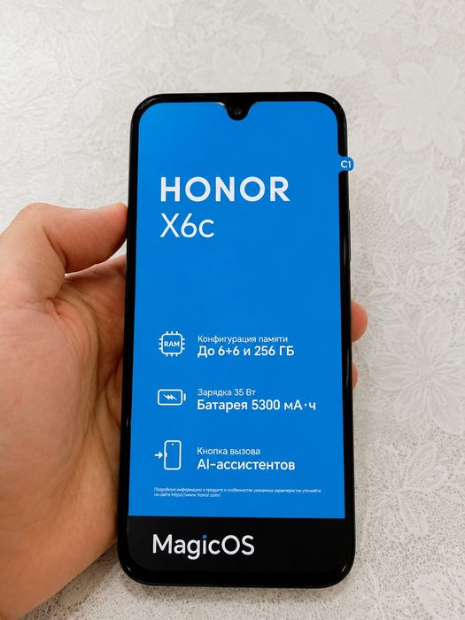 Honor x6c новый не ИСПОЛЬЗОВАЛИ
