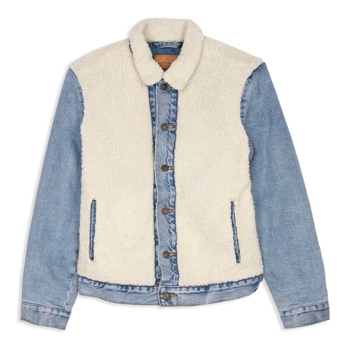 НОВО Мъжко яке Levi's Sherpa Panel Trucker Jacket
