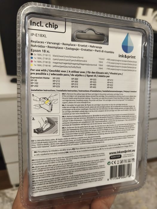 Cartușe Epson 18 XL