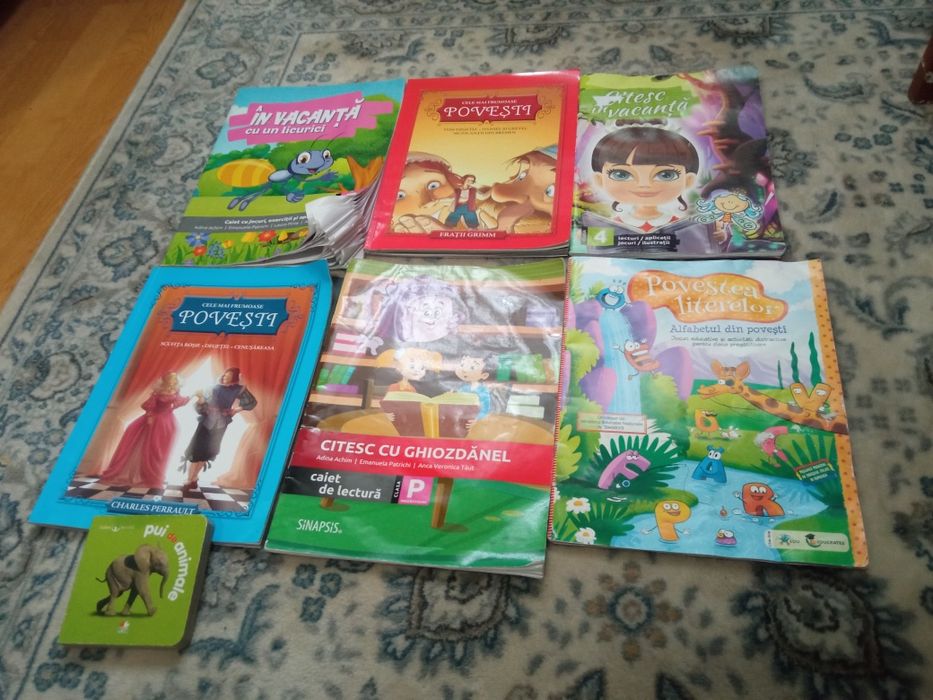 Vând lot 6 Cărți Disney +7 bonus cărți pentru copii gratis