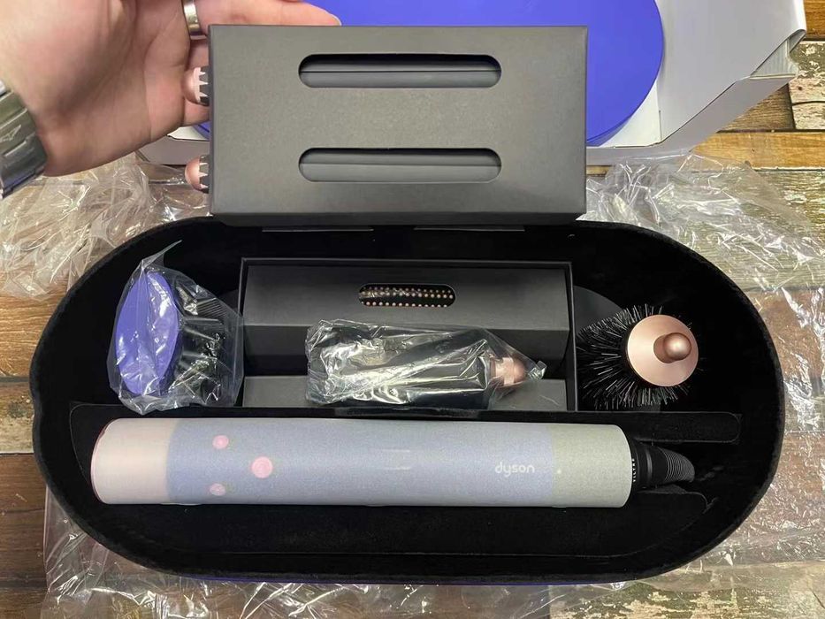 Маша Multistyler Dyson Airwrap Complete Long HS05, Син / Розов