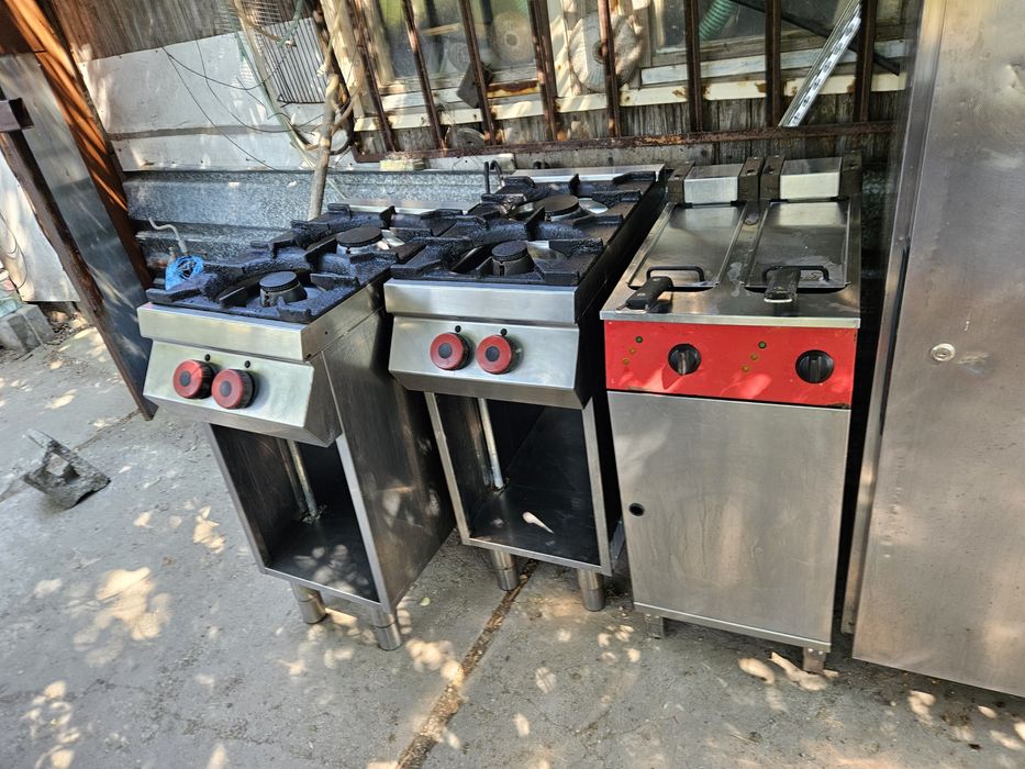 Газов котлон на база Професионален със защита СЕ  2-ка. Втора употреба