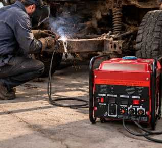 Aparat Sudura Electrod 160 A cu Generator Electric Benzina 13 CP 5.2 KW Casnic Ferma Atelier Auto Santier + LIVRARE GRATUITA TM