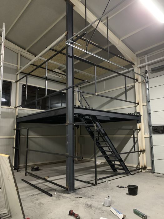 Confectionez porti autoportante, structura metalica, birouri