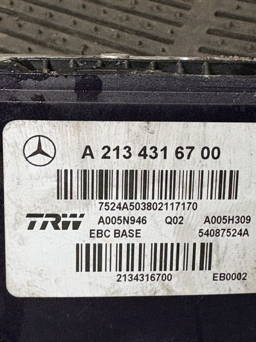 Mercedes w213 2.2cdi 194кс ABS модул