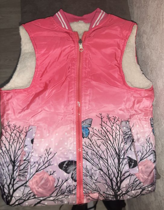 Зимняя куртка и полукомбез для девочки