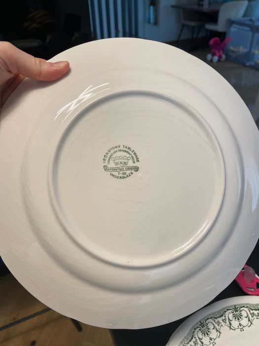 Farfurii portelan English style