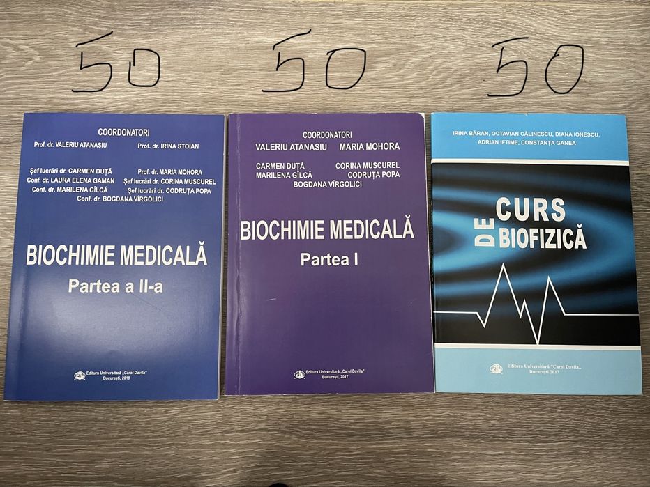 Medicina/Anatomie/Fiziologie/Microbiologie/Genetica/Biochimie/Biofiz.
