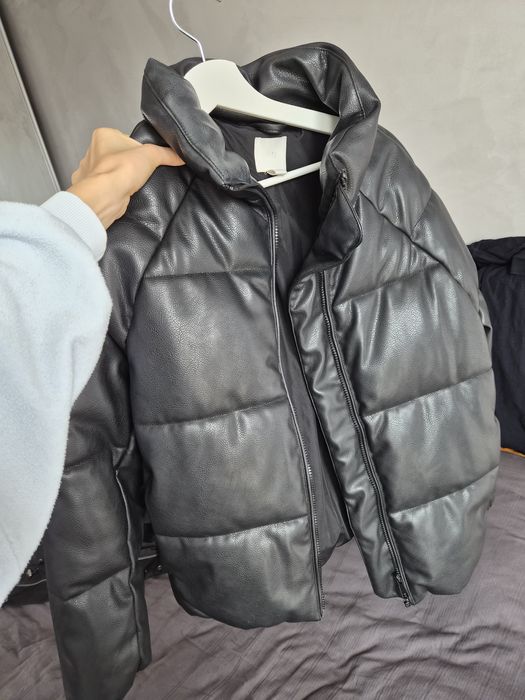 Дамско Зимно черно  яке H&M