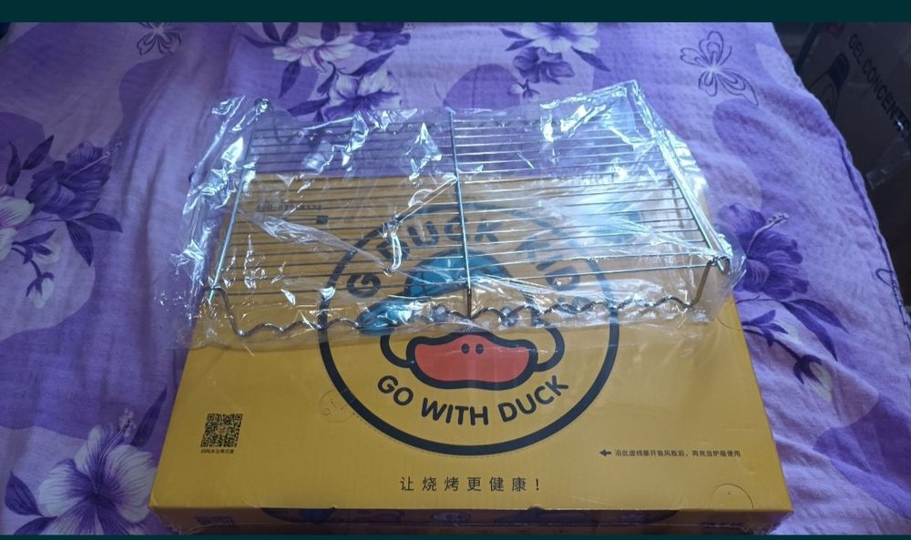 gratar nou cu cărbuni mic