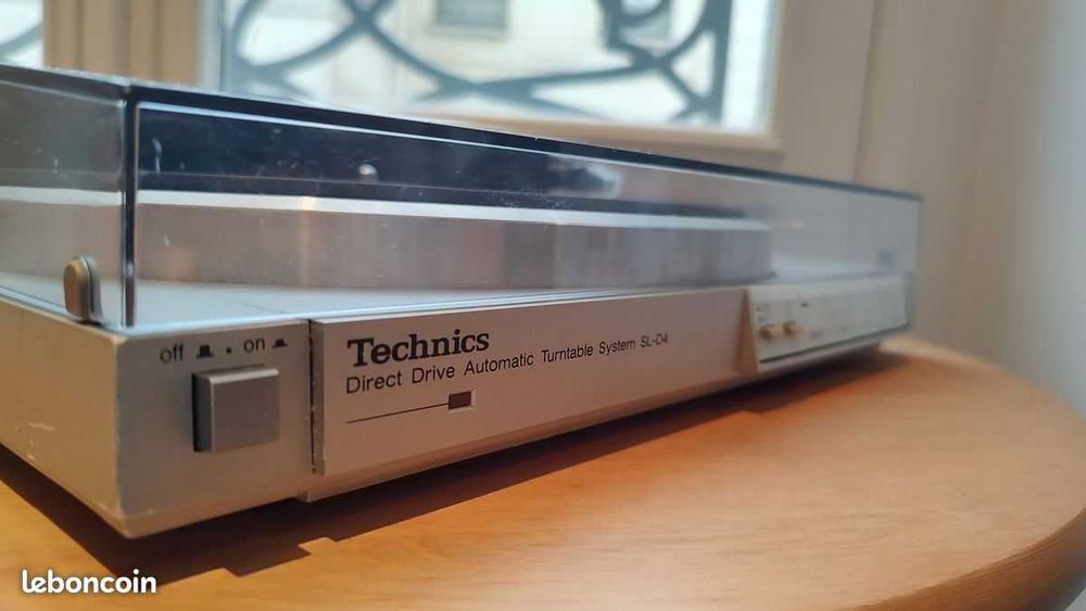 pick-up turntable Technics SL-D4 linear, doza noua Audio-Technica