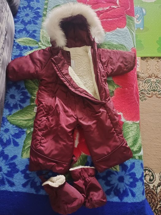 Детский зимний комбинезон